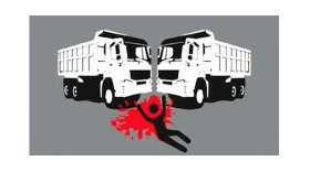 ট্রাকের পেছনে পিকআপের ধাক্কা, দুই ব্যক্তি ও তিন ঘোড়ার মৃত্যু