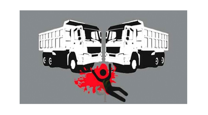 ট্রাকের পেছনে পিকআপের ধাক্কা, দুই ব্যক্তি ও তিন ঘোড়ার মৃত্যু