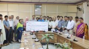 শিক্ষার্থীদের কল্যাণে যবিপ্রবি অধ্যাপকের অর্ধকোটি টাকা প্রদান