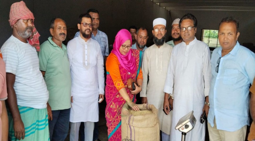 কেশবপুরে বোরো ধান সংগ্রহ শুরু