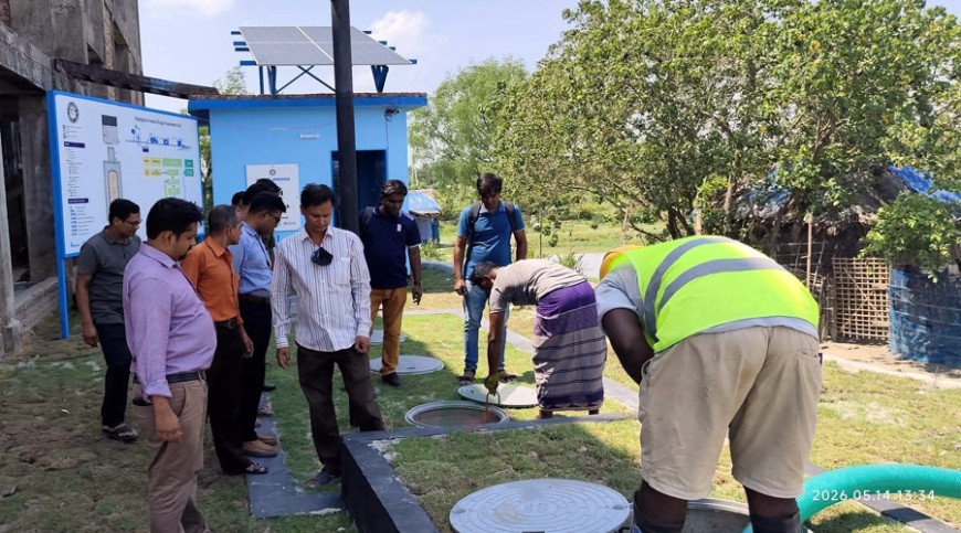 পাইকগাছায় আধুনিক বর্জ্য পরিশোধন প্লান্ট