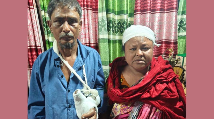 দম্পতিকে মারপিটে জখমের ঘটনায় মামলা