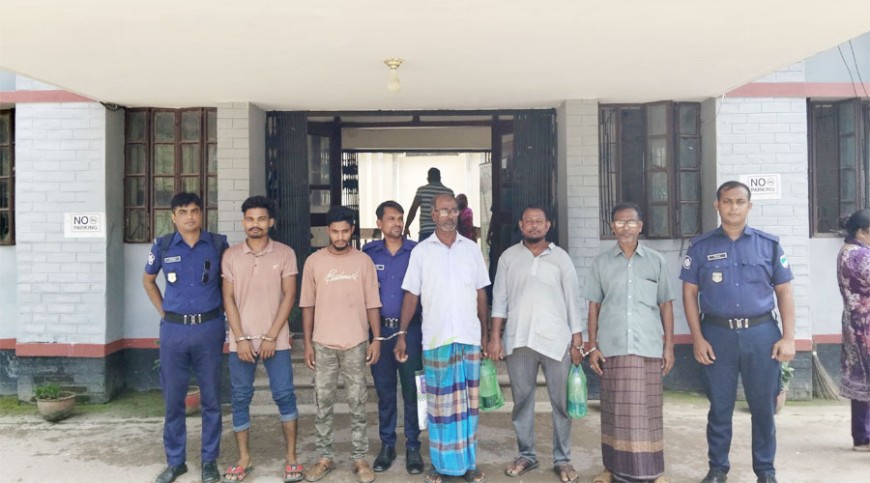 কেশবপুরে আওয়ামী লীগের তিন নেতাসহ আটক ৫