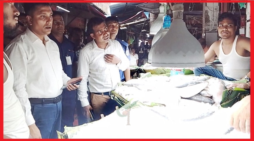 যশোরে ভারতীয় ইলিশ কেনা-বেচায় গরমিল, জরিমানা