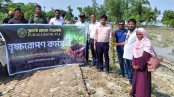 পাইকগাছায় পূবালী ব্যাংকের বৃক্ষরোপণ