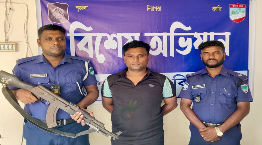 মহেশপুরে পরোয়ানাভুক্ত আসামি গ্রেপ্তার