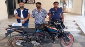 যশোরে চুরি হওয়া মোটরসাইকেল উদ্ধার, গ্রেপ্তার ১